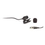 Microphone  membrane et  condensateur fonestar, avec connecteur mini xlr  4 broches, avec clip et ...