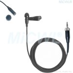 Microphone professionnel me2 cravate clip pour sennheiser mke2 lavalier sans fil, systme de microphones ...