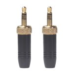 Microphone  revers 3. 5mm, prise audio avec cble  filetage interne m6, prise mle 6. 35mm  connecteur ...