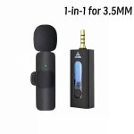 Microphone a revers lavalier sans fil 3. 5mm, micro a condensateur omnidirectionnel pour appareil photo, ... Microphone a revers lavalier sans fil 3. 5mm, micro a condensateur omnidirectionnel pour appareil photo, ...