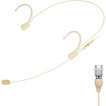 Microphone serre - tête professionnel a condensateur suspendu sur l'oreille, compatible avec le système ... Microphone serre - tête professionnel a condensateur suspendu sur l'oreille, compatible avec le système ...