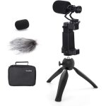 Microphone pour smartphone avec kit vidéo, microphone shotgun avec cardioïde, microphone directionnel ... Microphone pour smartphone avec kit vidéo, microphone shotgun avec cardioïde, microphone directionnel ...