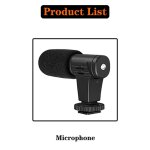 Microphone - trépied pour appareil photo monopode support avec support de smartphone professionnel numérique ... Microphone - trépied pour appareil photo monopode support avec support de smartphone professionnel numérique ...