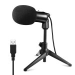 Microphone usb filaire pour ordinateur portable micro  condensateur