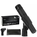 Microphone vocal dynamique sm57, style classique, cardioïde professionnel, unidirectionnel pour instruments, ... Microphone vocal dynamique sm57, style classique, cardioïde professionnel, unidirectionnel pour instruments, ...
