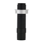 Microscope 1x 200x. interface d'objectif, zoom continu, camra vido industrielle (40 mm).