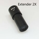 Microscope 2x extension de microscope, microscope biologique 2x extension oculaire 23. 2mm