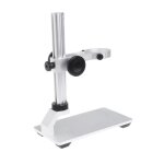 Microscope en alliage d'aluminium soulevant l'tape d'abaissement vers le bas support de table