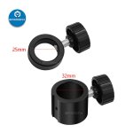 Microscope binoculaire stro industriel, 25mm 32mm, limite de camra vido, support d'anneau de fixation, ...
