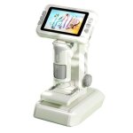 Microscope electronique pour enfants � ecran hd 4 pouces 1600x photo et vid�o gris yonis