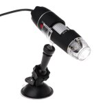 Microscope numrique portable camra usb 1000x 8 led, outil d'aspiration portable avec lumire