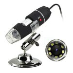 Microscope numrique endoscope camra vido avec zoom 1000x hd 1080p usb avec 8led pour rpondre  divers ...
