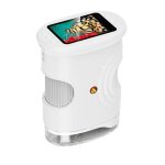 Microscope num�rique portable pour enfants 1080p ips 2 pouces 50 � 1000x blanc yonis