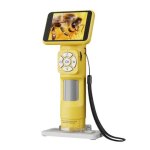Microscope num�rique portable pour enfants 1080p zoom 50x led r�glables jaune yonis