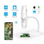 Microscope numérique sans fil avec wifi usb, support flexible à bras d'observation pour iphone android ... Microscope numérique sans fil avec wifi usb, support flexible à bras d'observation pour iphone android ...