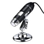Microscope numrique usb 3 en 1, , grossissement rglable avec support pc, 1600x
