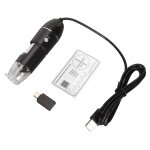 Microscope numérique usb type c 50x à 1600x, caméra avec 8 led pour téléphone pc enfants étudiants ingénieurs ... Microscope numérique usb type c 50x à 1600x, caméra avec 8 led pour téléphone pc enfants étudiants ingénieurs ...