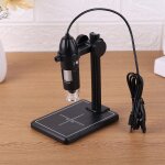 Microscope numrique usb professionnel 1600x, avec support de levage, zoom, endoscope, camra, enseignement, ...