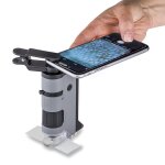 Microscope de poche 250x avec lumire led