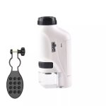 Microscope portable enfant led grossissement 60 - 120x l�ger et pratique yonis