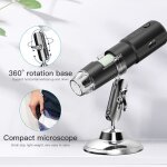 Microscope portatif professionnel de microscope numérique d'usb 1000x avec 8 lumières de led 4bo695 Microscope portatif professionnel de microscope numérique d'usb 1000x avec 8 lumières de led 4bo695