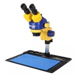 Microscope trinoculaire st�r�o industriel zoom 0. 7 - 4. 5x affichage hd yonis