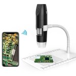 Microscope wifi usb 50 - 1000x pour android ios windows macos photos vid�os noir yonis