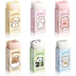 Mignon crayon gomme, gomme douce, gomme animale mignonne enfants, anim color gomme, pour anniversaire ...