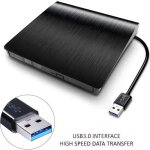 Mince usb 3. 0 externe dvd rw graveur de cd lecteur graveur de dvd lecteur lecteur pour pc portable