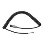 Mind c�ble de microphone radio c�ble d'extension de microphone avec connecteur de t�te d'aviation pr� ...