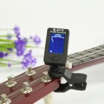 Mini accordeur num�rique a clip pour guitare basse, r�glable, haute sensibilit�, lcd, accessoires de ...
