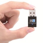 Mini adaptateur wifi dongle usb sans fil, 300m, carte réseau 802. 11 n / g / b, lan Mini adaptateur wifi dongle usb sans fil, 300m, carte réseau 802. 11 n / g / b, lan