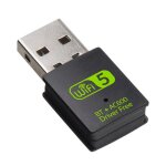 Mini adaptateur wifi double bande usb, 2. 4 / 5ghz, rcepteur externe sans fil, dongle pour pc / ordinateur ...