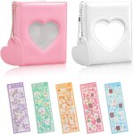 Mini album photo 3 pouces lot de 2, petit album a reliure photographique kpop, livre a reliure photographique ...