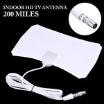 Mini amplificateur de signal hd d'int�rieur 4k 25db, 200 miles, antenne de t�l�vision num�rique pour ...