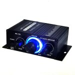 Mini amplificateur stro 12v dc, double canal, lecteur audio hi - fi, prend en charge l'entre dvd du ...