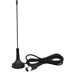 Mini antenne - antenne tv num�rique int�rieure amplifi�e hd, 200 beaut�, ultra hdtv avec amplificateur, ...