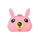 Mini appareil photo num�rique 1080p 2, 0 pouces 1300w �cran lcd support carte sd 32 go, rose