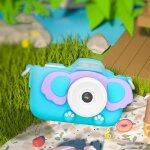 Mini appareil photo num�rique pour enfants, jouet, wifi, 4k, chat, �cran tactile 42mp, ips, cadeau d'anniversa ...