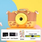Mini appareil photo num�rique pour enfants, jouet, wifi, 4k, chat, �cran tactile 42mp, ips, cadeau d'anniversa ...