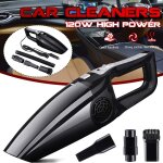 Mini aspirateur de voiture  main puissant , 12 v, 120 w, 3 600mbar