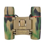 Mini binoculaire pliable 30x60, t�lescope de vision de jour et de nuit, monoculaire pour la marche des ...