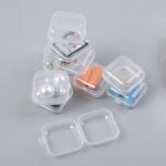 Mini boîte à bijoux transparente portable, 10 pièces / lot, boîte à bonbons pilule, boîte de stockage ... Mini boîte à bijoux transparente portable, 10 pièces / lot, boîte à bonbons pilule, boîte de stockage ...