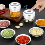 Mini broyeur  ail lectrique, hachoir  aliments portable, hachoir  lgumes, chargeur usb, broyeur ...