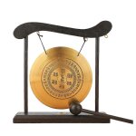 Mini bureau gong table carillon de vent instrument de percussion cymbales gongs avec maillet pour home ... Mini bureau gong table carillon de vent instrument de percussion cymbales gongs avec maillet pour home ...
