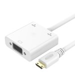 Mini câble hdmi vers vga convertisseur vidéo 1080p avec port d'alimentation usb, adaptateur mâle vers ... Mini câble hdmi vers vga convertisseur vidéo 1080p avec port d'alimentation usb, adaptateur mâle vers ...