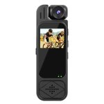 Mini cam�ra corporelle 1080p avec vision nocturne ¿ enregistrement portable - noir