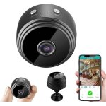 Mini camra espion - hd 1080p - vision nocturne - dtecteur de mouvement - wifi - noir