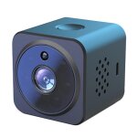 Mini camra haute rsolution interphone bidirectionnel dtection de mouvement vision nocturne sans fil ...