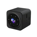 Mini camera hd 1080p wifi surveillance avec vision nocturne et intercom yonis